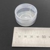 1 piece 10g transparent lid transparent cream container flat round empty bottle cosmetic empty bottle cream container / 1개 10g 투명 뚜껑 투명 크림 용기 납작한 원형 공병 화장품공병 크림용기