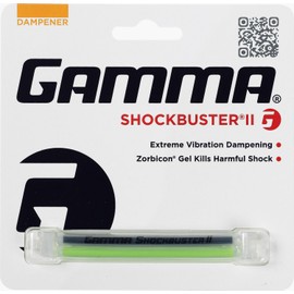 Gamma Shockbuster II Vibration Dampener, Tennis Racquet Shock Absorber, Advanced Zorbicon Gel for Maximum Vibration Reduction