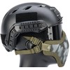 Evike Airsoft - Matrix Iron Face Carbon Steel Mesh Striker
