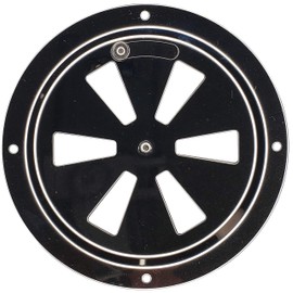 4" BBQ Smoker Air Vent (Stainless Steel) - Pinwheel Grill Damper For Increased Airflow