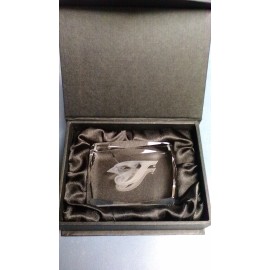 MVP TORONTO BLUE JAYS MVP CRYSTAL Paper Weight Satin Display Box Great Gift Item
