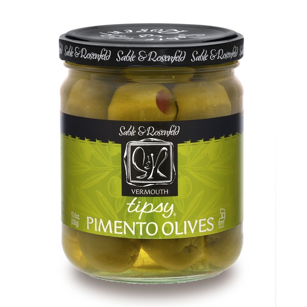 Sable and Rosenfeld Tipsy Olives 10.6 Ounce, 10.6 Ounce (Pack