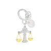 O meta[l]morphose METALMORPHOSE - Libra Zodiac Sign Keyring - Zodiac