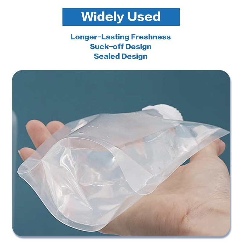 Frunsse Plastic Flasks - Reusable Drink Pouches for Adults Alcohol