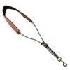 morytrade Sax Strap Shoulder Harness Alto Tenor Baritone Saxophone (Brown)