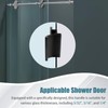 Abode RV Frameless Shower Door Handle for Frameless Tri-Slide Door