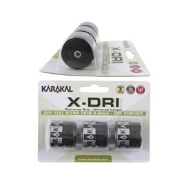 Karakal X-DRI Overgrip – Tennis – Badminton – Squash, black