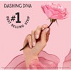 Dashing Diva Rose & Silver Chrome Nail Strips (Siren Eyes)
