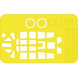 1/72 A6M5 Zero Battle Paint Mask Sticker (For H Company)