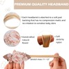 WNYUJOY Baby Girl Floral Headbands Nylon Flower Hairbands 3pcs Hair
