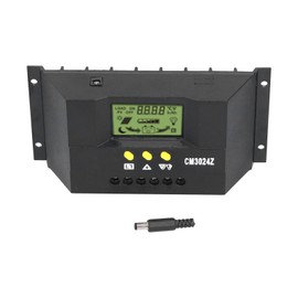 CM3024Z PWM Solar Charge Controller LCD Display Solar Panel Intelligent Regulator 12V 24V30A