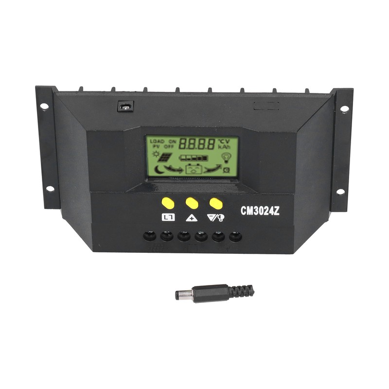 CM3024Z PWM Solar Charge Controller LCD Display Solar Panel Intelligent