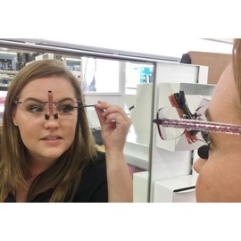The only helper that really works - SpecsUp - Apply eye makeup wearing your own glasses! Unique Gift for Women with Glasses.