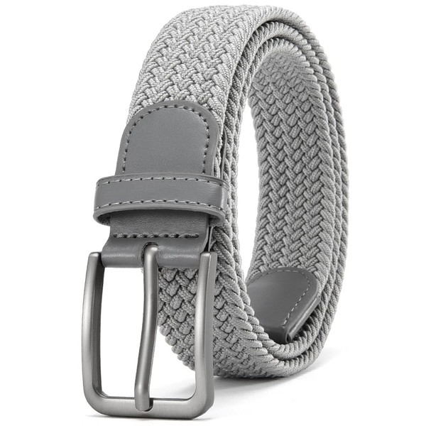 DOOPAI Elastic Stretch Belts for Men Women, Braided Belt Men
