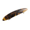Vingtaine H-604-BR Elegant Simple Barrette Hair Accessory Brown