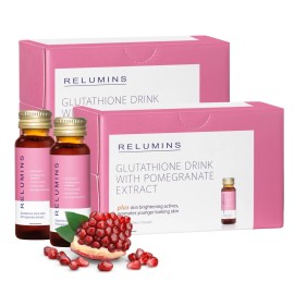 Relumins No.  1 Glutathione Drink in USA,  Fast Absorption - 50mL x 20 Bottles