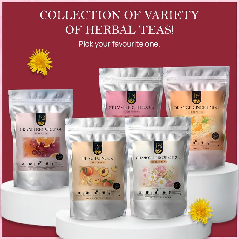 Tealeaf & Co. Dandelion Root Tea with Dried Dandelion Root