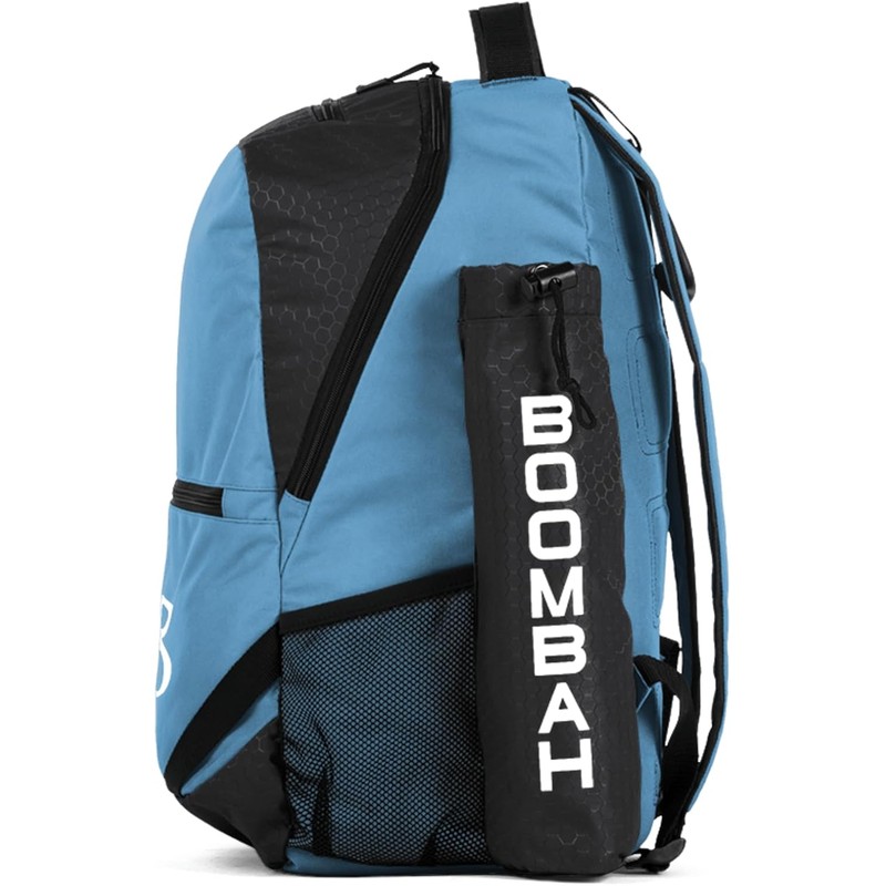 Boombah Gamer Bat Bag Black/Columbia Blue