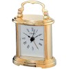 Seiko Brass Mantle clock with Beep alarm.