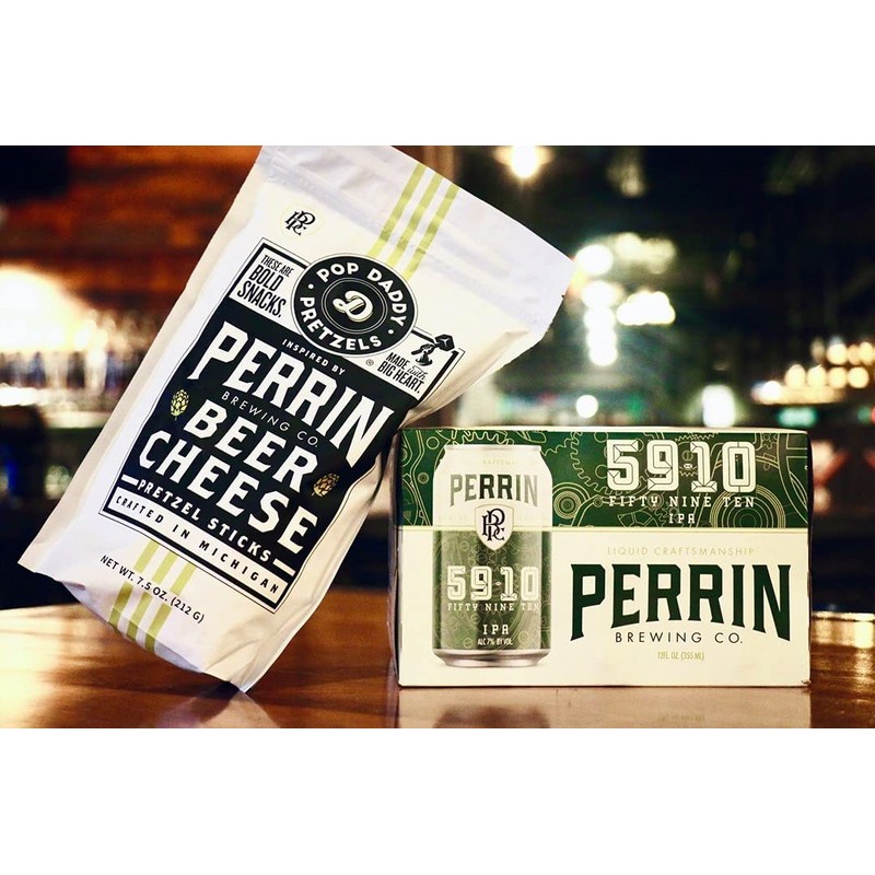 Pop Daddy Flavored Pretzels Sticks | Perrin Beer Cheese Flavor