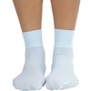 ToBeInStyle Tobillera opaca para mujer, Celeste (Baby Blue), Talla única