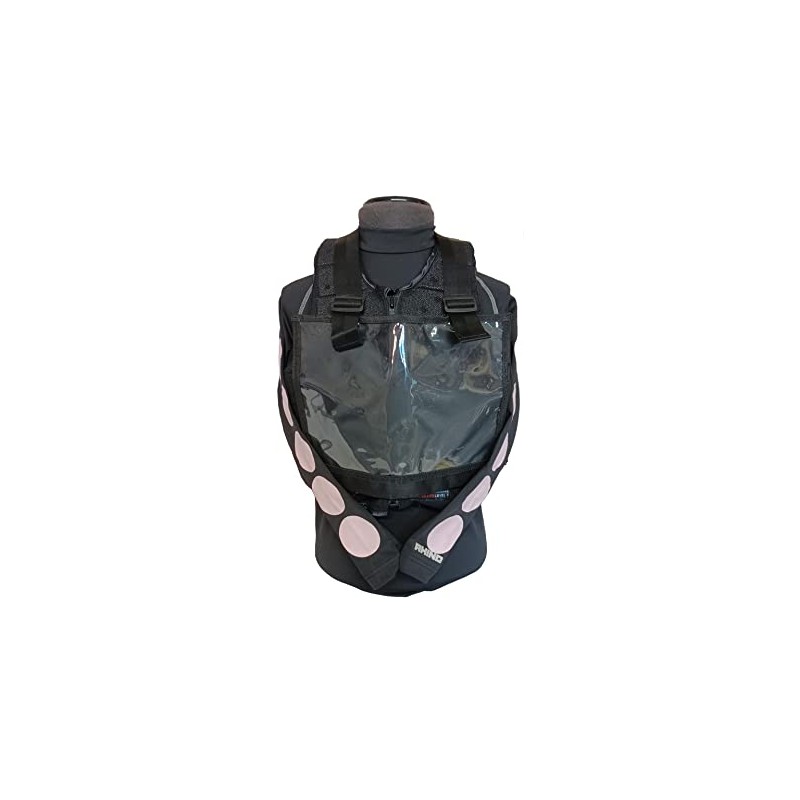 Treehouse Sporting Colours Competition Number Bib - Black