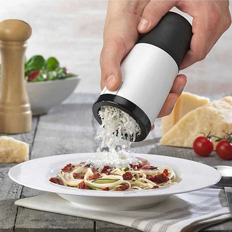 Cheese Grater, ABS Cheese Grinder, Large Capacity, Durable, Easy to