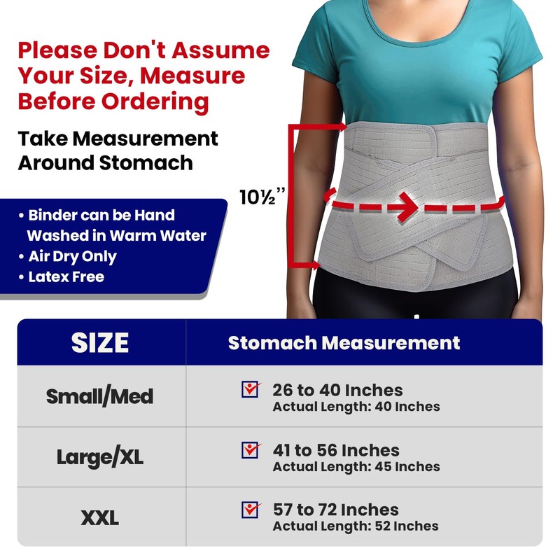Abdominal Binder Post Surgery Tummy Tuck - Postpartum Belly Band
