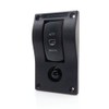 3-Position Bilge Pump Rocker Switch Panel, Automatic - Off -