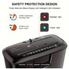 Bonsaii 8-Sheet Strip Cut Paper Shredder CD/Credit Card Shredder for