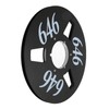 1/4 10in Take Up Reel 3 Holes Open Reel Aluminum