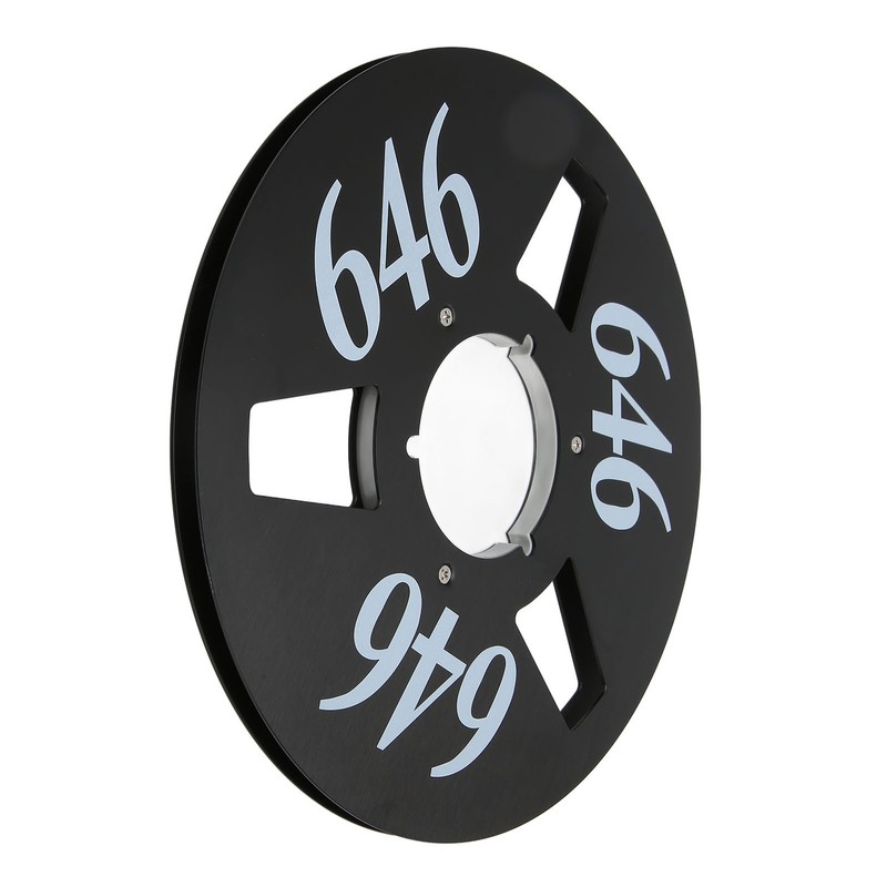 1/4 10in Take Up Reel 3 Holes Open Reel Aluminum