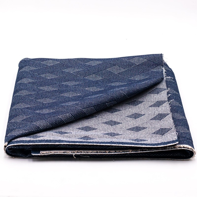 10 oz Deep Blue Denim Fabric – 178cm (70") Width