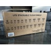 Duralex NIB Duralex Made In France Lys Stackable 9-Piece Bowl
