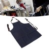 Denim Apron Abrasion Resistant Washable Chef Apron Adjustable Stylish Kitchen