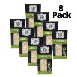 Cucina & Amore Superfino Italian Arborio Rice (17.6 oz, Pack of 8)