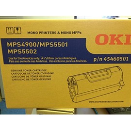 OKI Data MPS4900 MPS5501 MPS5502 Toner Cartridge P/N 45460501