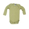 Cosilana, baby bodysuit long sleeves, 45% organic cotton, 35% organic