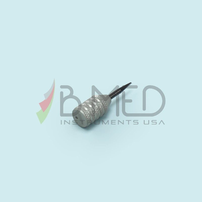 Dental Root Extraction Screw Titanium Root Tip Remover Short Handle