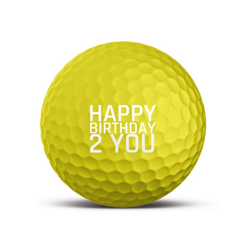 Pro V1X Yellow 2019 Golf Ball - Individually Printed with
