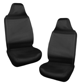 DUSCOKE 2PCS Car Seat Cover Protector, Waterproof Stain Resistant Auto Front Seat Protectors, Universal Dustproof Vehicle Interior Seats Covers for Cars, SUVs, Trucks (2PCS/Front)