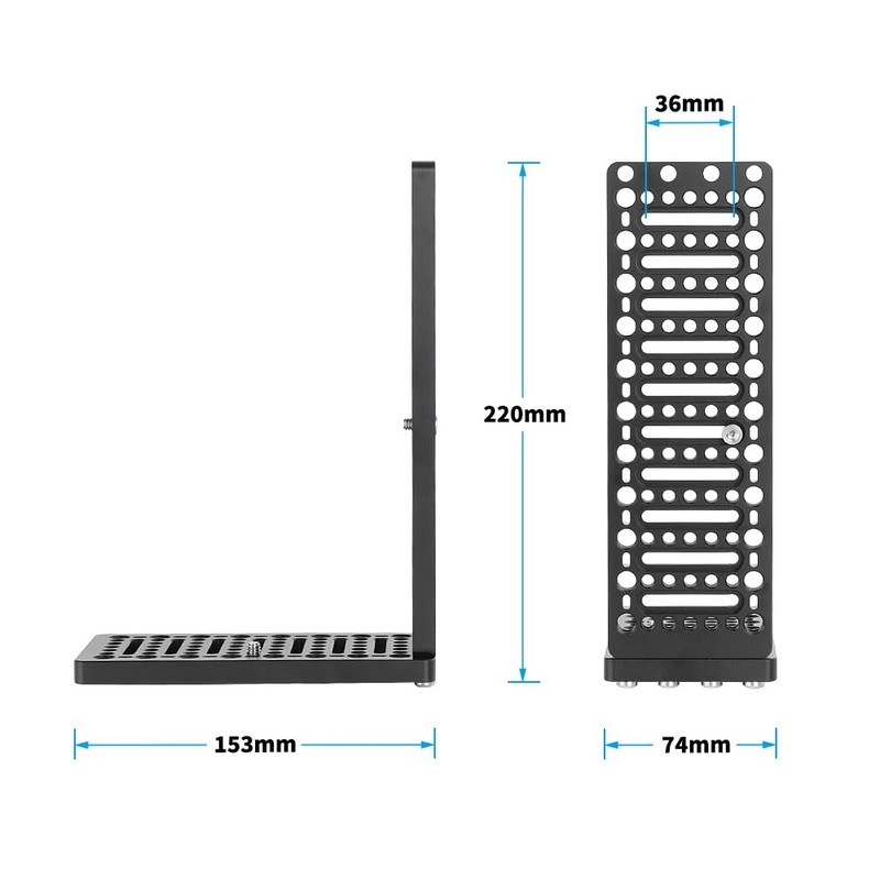 SZRIG L-Shape Mount Cheese Plate for DSLR Camera Accessories