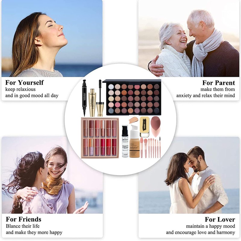 All in One Makeup Set,Cosmetic Make up Gift Set for