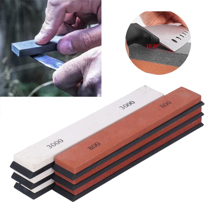 6PCS Knife Sharpening Stone 180 400 800 1200 2000 3000