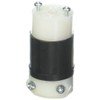 Leviton Mini Locking Connector, NEMA 15 Amp, 125 Volt, Industrial
