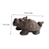 STOBAZA 3 Pcs Cute Dragon Turtle Shaped Adornment Ceramic Desktop