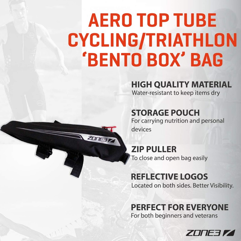 ZONE3 Aero parte superior Tube Ciclismo/Triatlón 'Bento Box' Bolsa