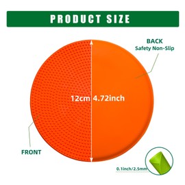 LZKIB Spot Markers 4.72 Inch 36 Pcs Anti-Slip Agility Floor Markers,Colorful Flat Field Gym Classroom Floor Spots Set for Indoor Outdoor Soccer Basketball Sports Speed Training and Drills