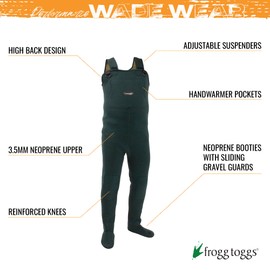 FROGG TOGGS Amphib Neoprene Stockingfoot Chest Wader
