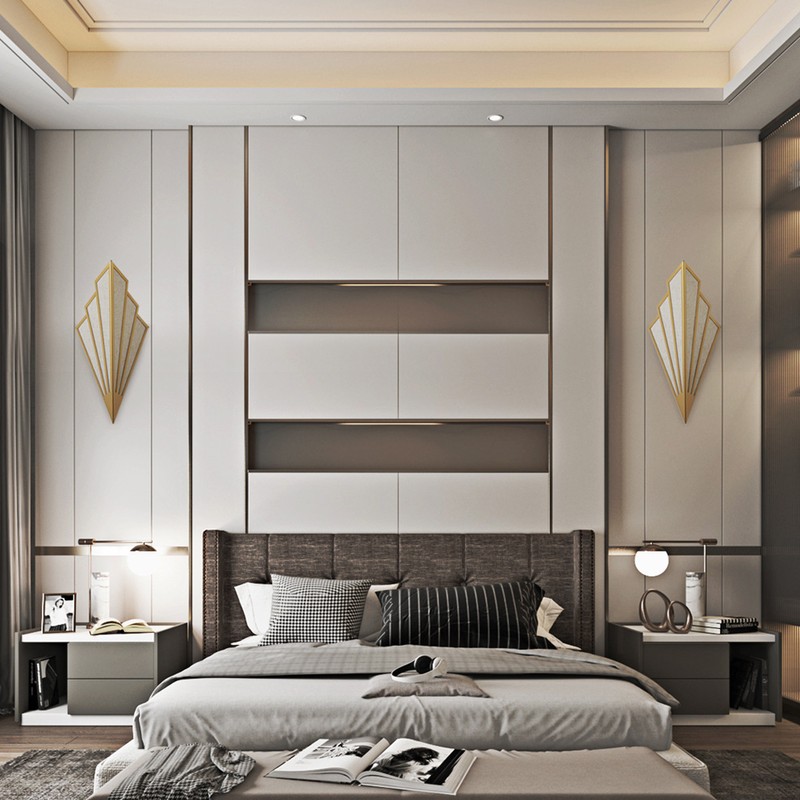 Modern Fabric Wall Lamp E14 Wall Light LED Bedside Lamp
